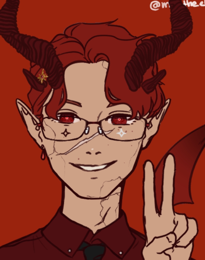 Asch demon Blank Meme Template