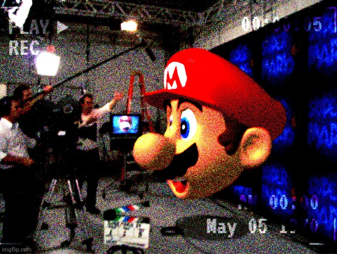 Leaked footage of the SM64 development. (100% REAL!) | made w/ Imgflip meme maker