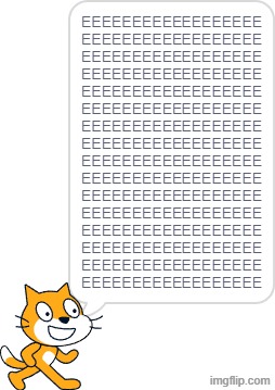 EEEEEEEEEEEEEEEEEE | image tagged in memes,scratch cat,scratch,cat | made w/ Imgflip meme maker