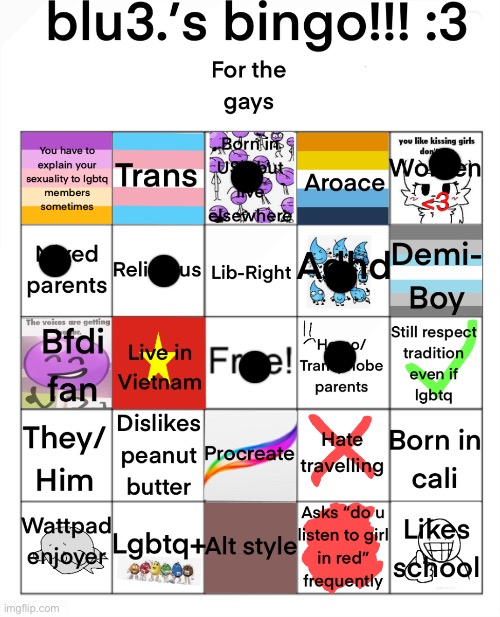 I want whatever drug Shira was doing a few years ago | image tagged in blu3 s bingo 3 | made w/ Imgflip meme maker