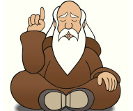 IT asian wise advice Blank Meme Template