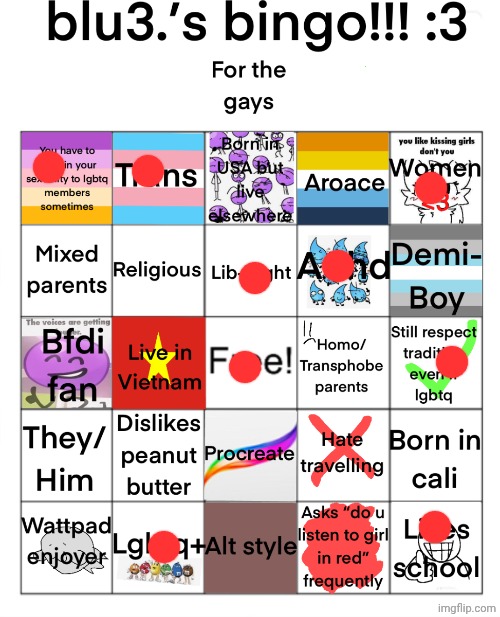 Almost impossible to get a bingo on this bitch | image tagged in blu3 s bingo 3 | made w/ Imgflip meme maker