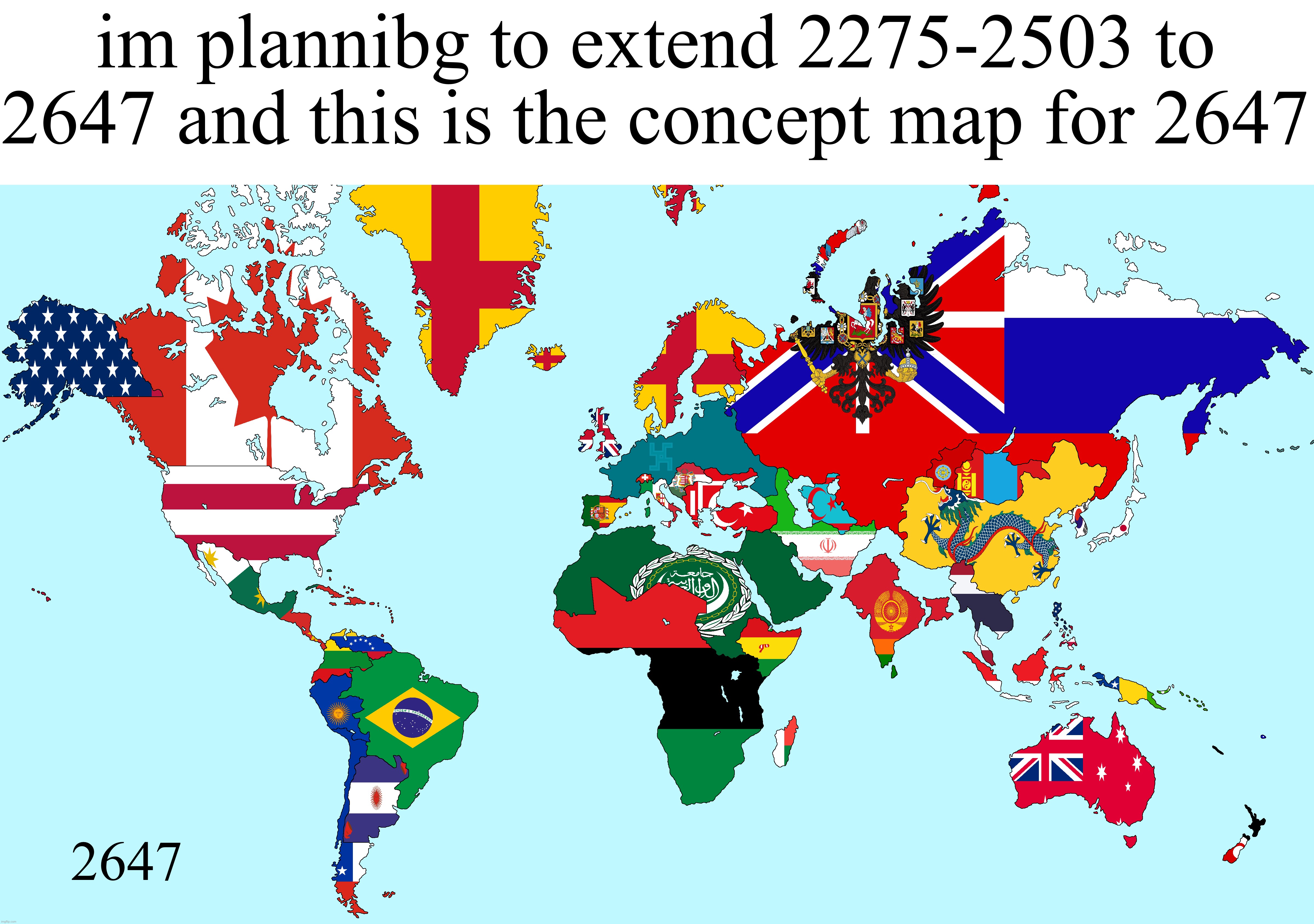 im plannibg to extend 2275-2503 to 2647 and this is the concept map for 2647 | made w/ Imgflip meme maker