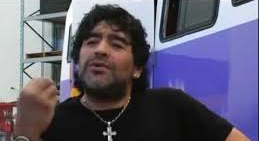 Maradona: "que jugador nos perdimos" Blank Meme Template