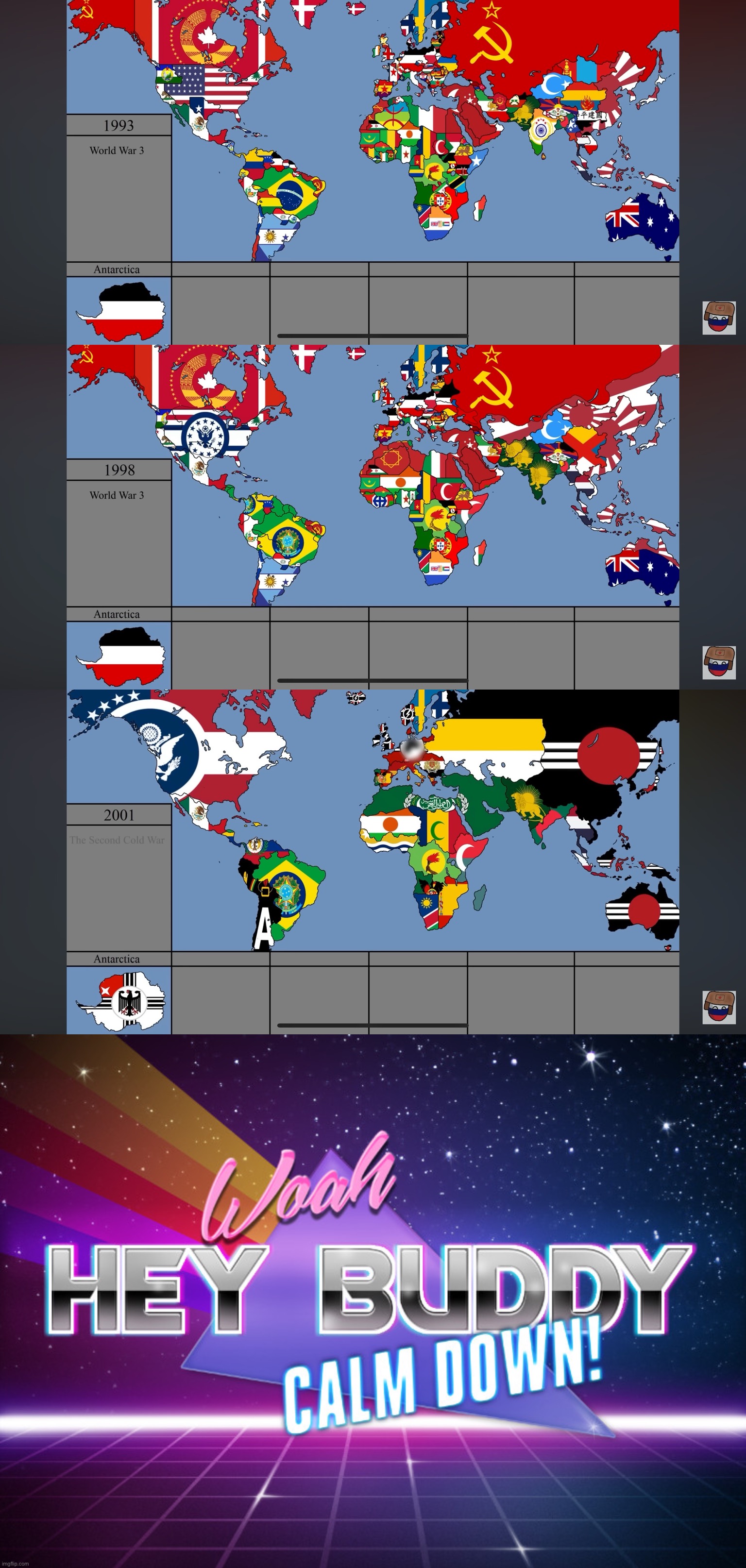 image tagged in woah hey buddy calm down | made w/ Imgflip meme maker