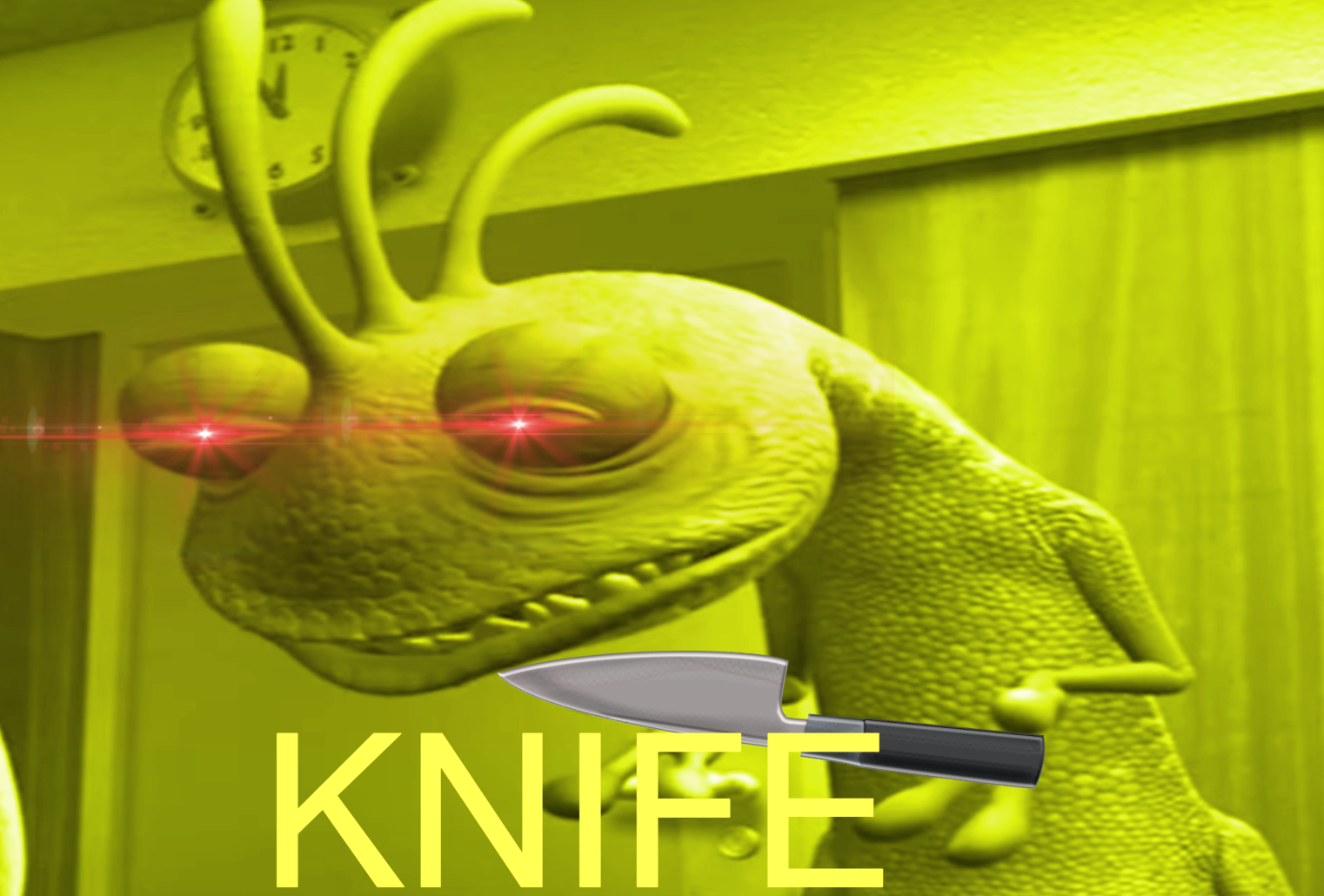 KNIFE Blank Meme Template
