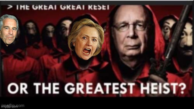 Satanic Elites great reset Blank Meme Template