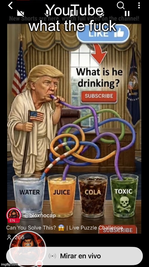 Just WHO are the 266 people watching this | YouTube what the fuck | made w/ Imgflip meme maker