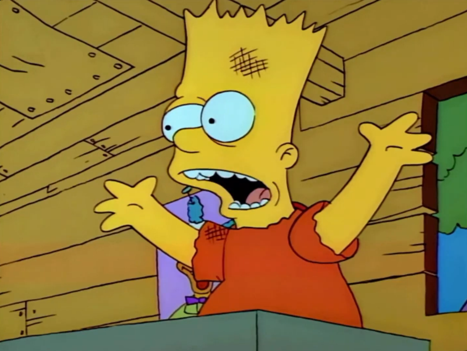 Bart the General Blank Meme Template