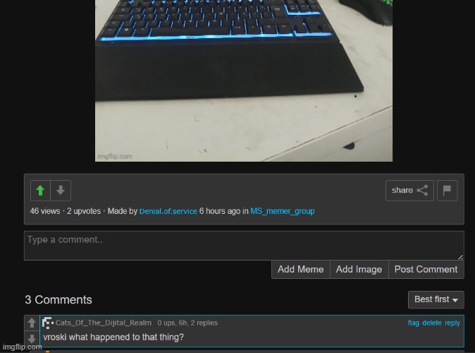 made w/ Imgflip meme maker