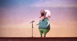 sing sheep Blank Meme Template