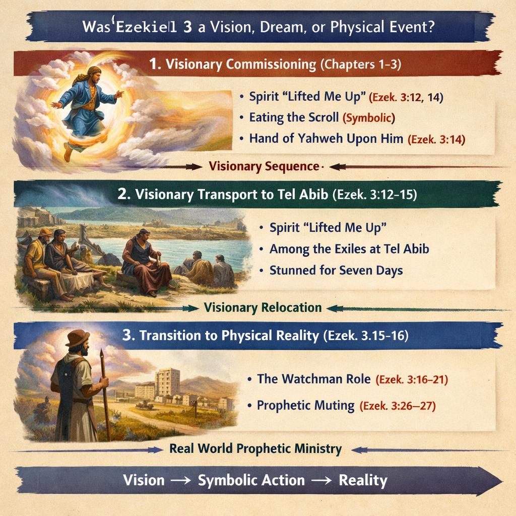 II. Vision Mode: Was Ezekiel 3 a Vision, Dream, or Physical Even Blank Meme Template