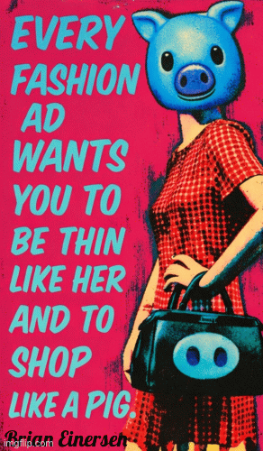 Piggy Pop | Brian Einersen | image tagged in fashion kartoon,piggy peloton,saks fifth avenue,pop art,ai art,brian einersen | made w/ Imgflip images-to-gif maker