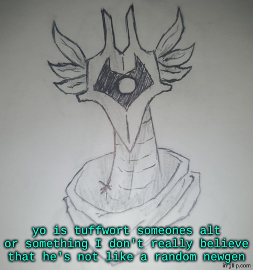 Hunter Temp by ShadowSkul | yo is tuffwort someones alt or something I don't really believe that he's not like a random newgen | image tagged in hunter temp by shadowskul | made w/ Imgflip meme maker