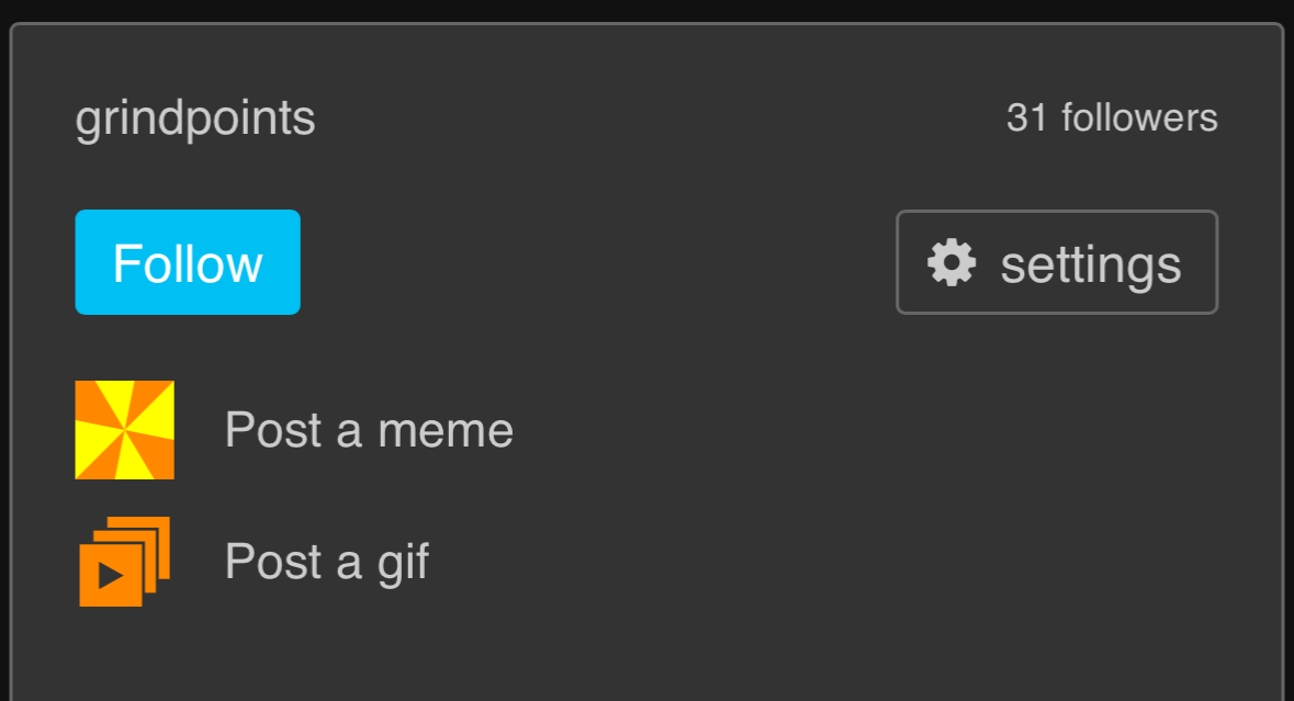 High Quality grindpoints Blank Meme Template