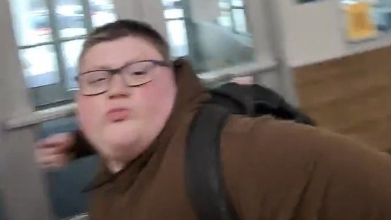 Okay Punch Kid Blank Meme Template