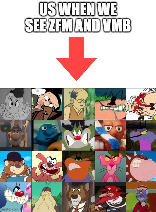 for ZsfiavaMrkus and VaMrkusnBoka | US WHEN WE SEE ZFM AND VMB | image tagged in ruin this fill in meme 200 | made w/ Imgflip meme maker