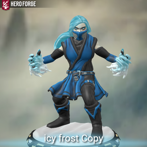 icy frost Blank Meme Template