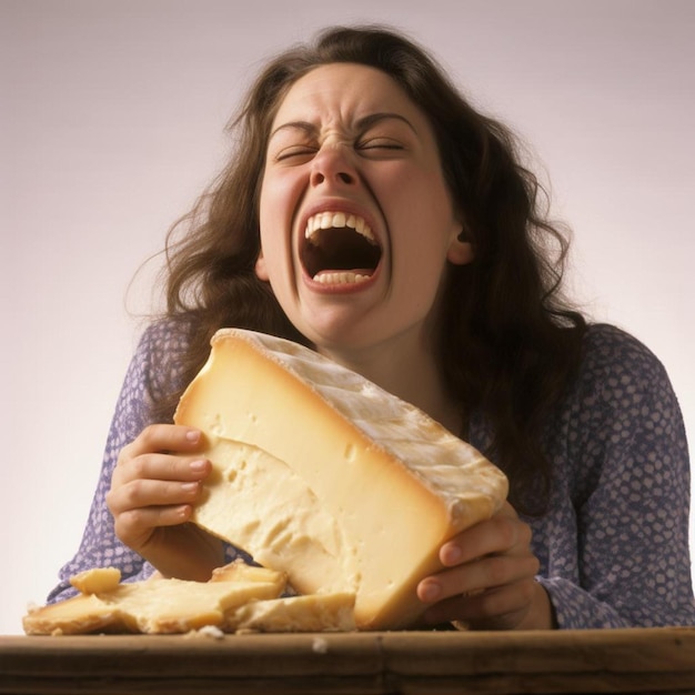 Cheese scream Blank Meme Template