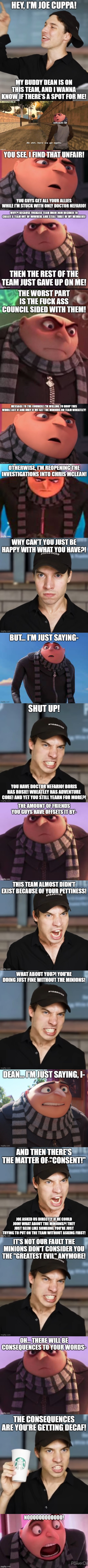 Decaf Knight has had enough! | made w/ Imgflip meme maker