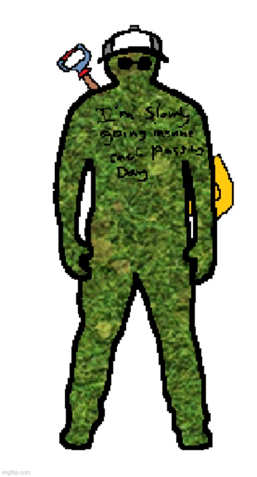 I drawed Joe Grass Man | made w/ Imgflip meme maker