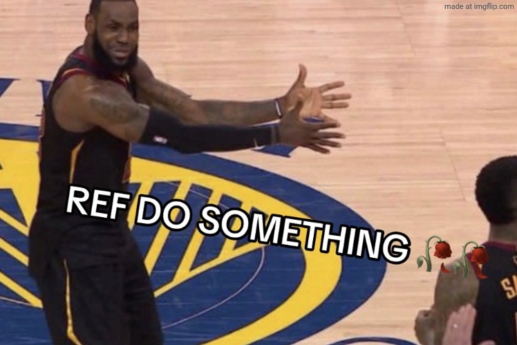 REF DO SOMETHING | image tagged in ref do something | made w/ Imgflip meme maker