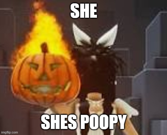 she.shes poopy.. | SHE; SHES POOPY | image tagged in funny | made w/ Imgflip meme maker