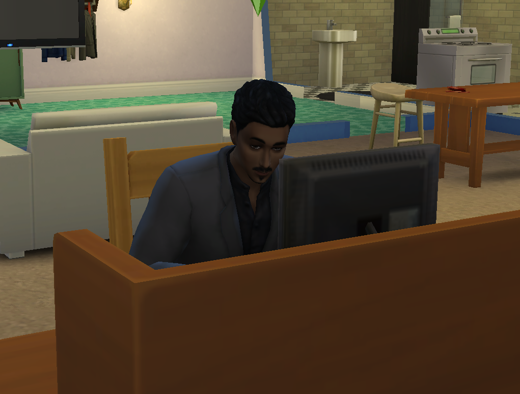 Charles Capcoon Working Blank Meme Template