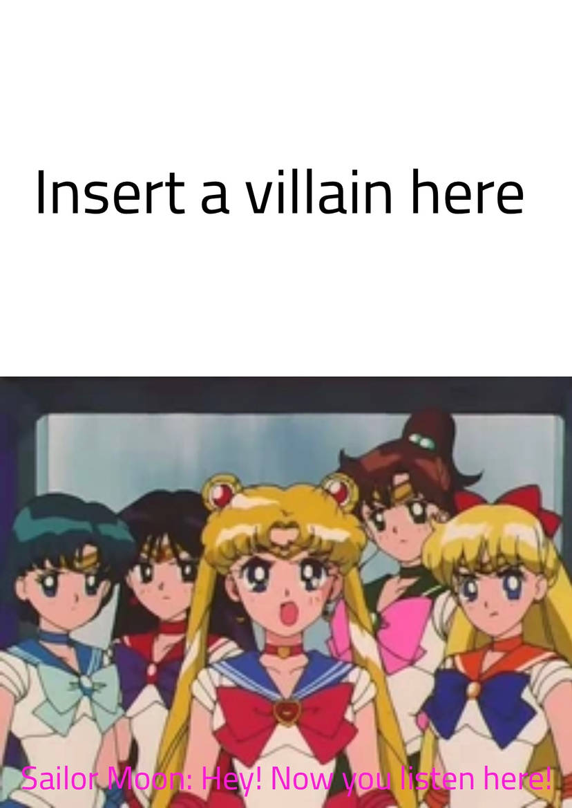 the sailor team confects who ? Blank Meme Template