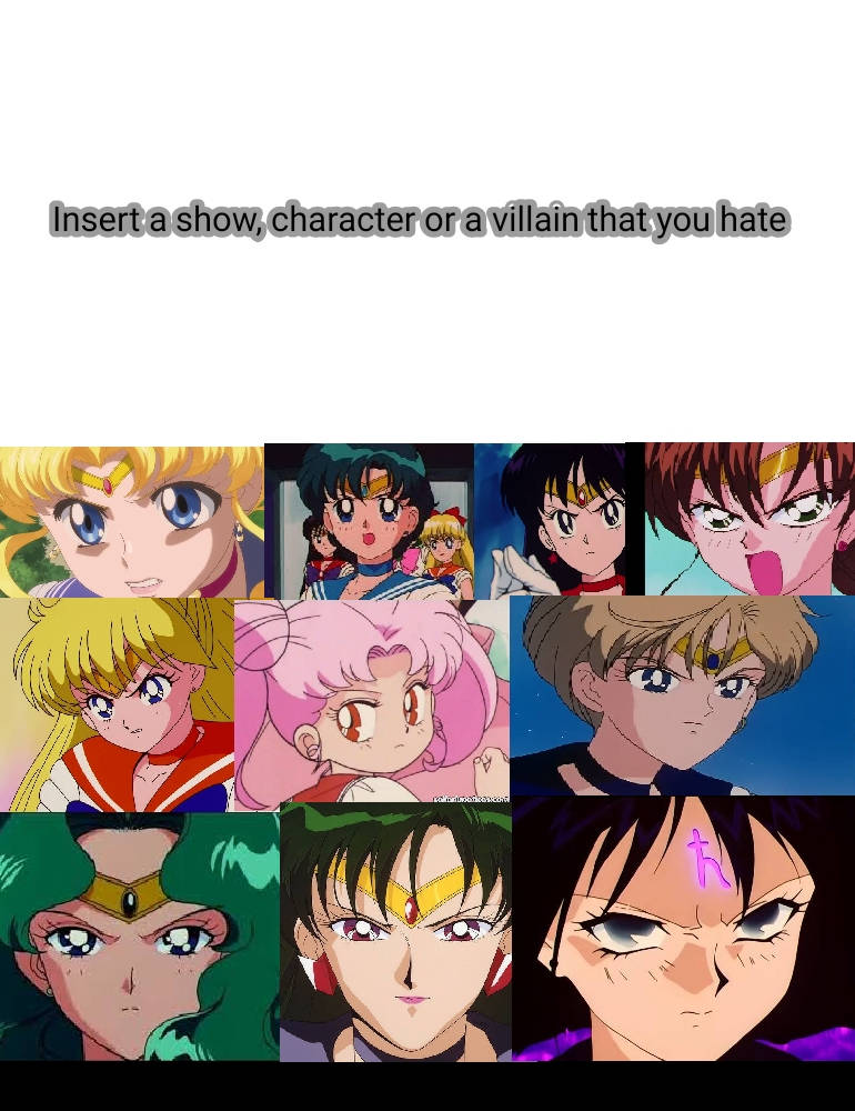 Sailors hates what ? Blank Meme Template