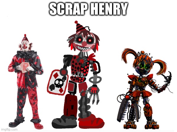 Scrap Henry Spirit Halloween X ffps animatronic like and comment for who’s next | SCRAP HENRY | image tagged in animatronic,spirit halloween,ffps,henry hustle,scrap baby,memes | made w/ Imgflip meme maker