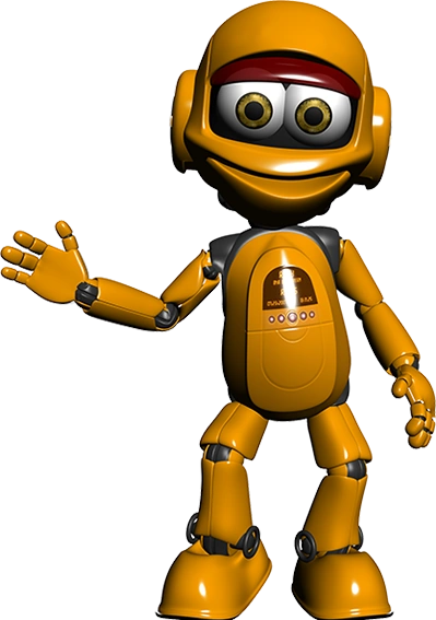 Roby the robot Blank Meme Template