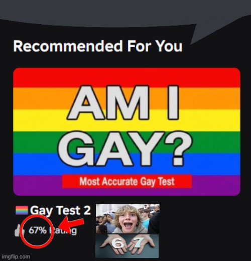 recommend-for-you-cgL | image tagged in roblox meme,67 | made w/ Imgflip meme maker