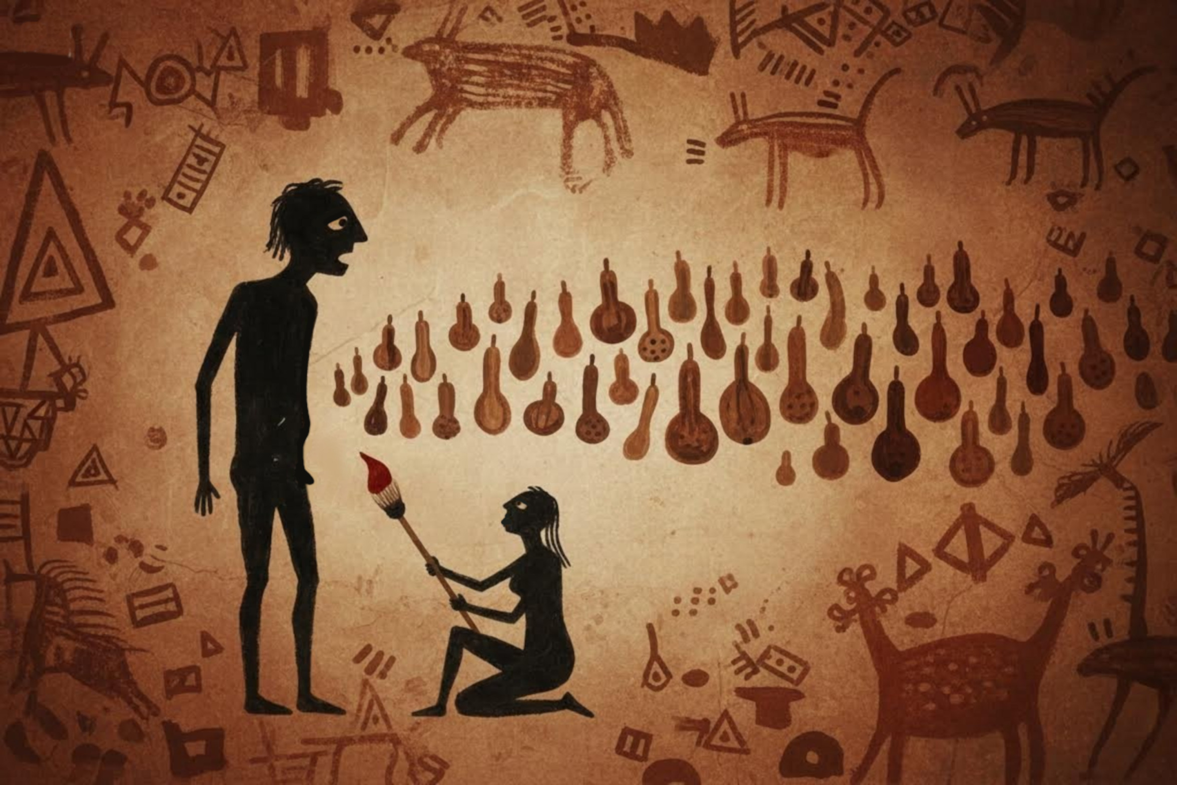 First Date Painting Ritual Blank Meme Template