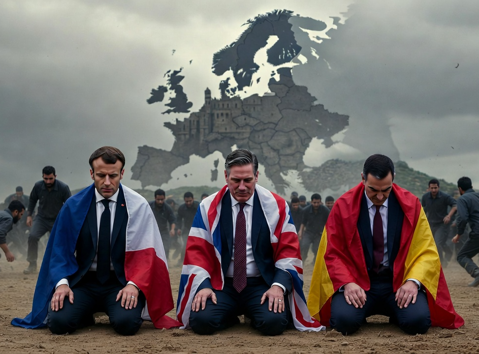 Men Giving Europe Away Blank Meme Template