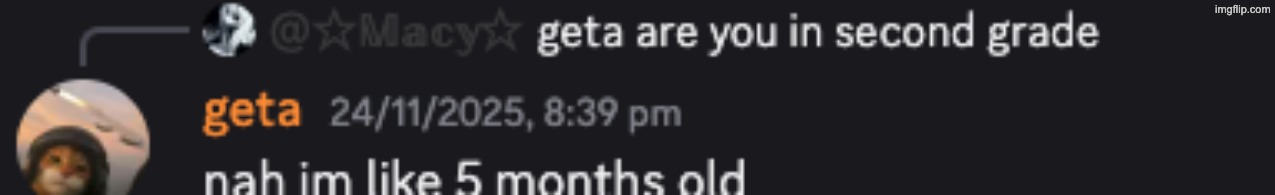 made w/ Imgflip meme maker