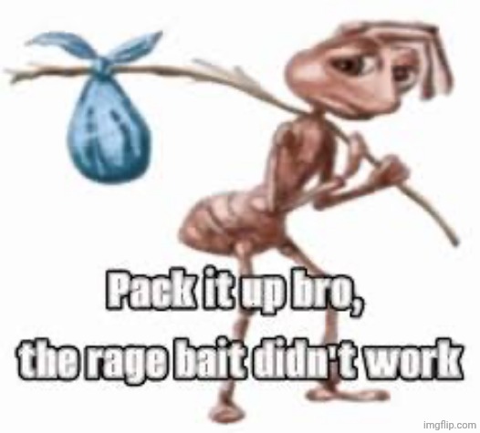 pack it up bro | image tagged in pack it up bro | made w/ Imgflip meme maker