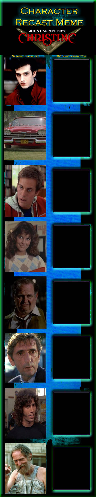 Christine Recast Meme Blank Meme Template