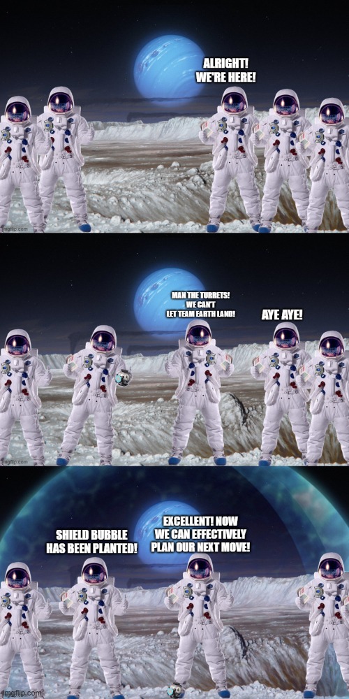 Team Wheatley vs Triton (Part 1) | made w/ Imgflip meme maker