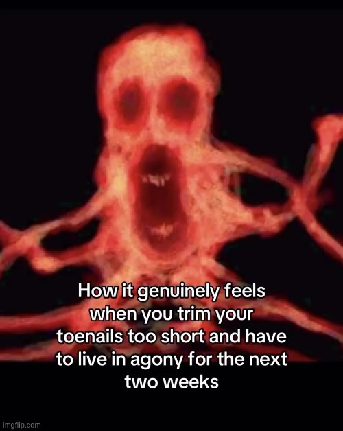 Then it becomes ingrown | made w/ Imgflip meme maker