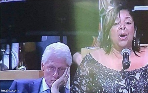 Bill Clinton Bored Displeased Unamused Not Amused Disgusted Blank Meme Template
