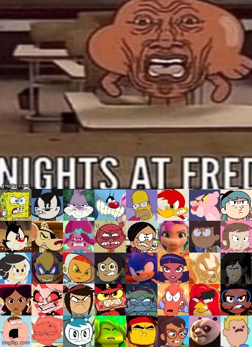 NIGHTS AT FRED!!!!! #3 | image tagged in ruin the cockshit | made w/ Imgflip meme maker