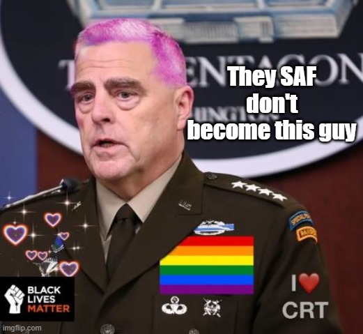 They SAF don't become this guy | made w/ Imgflip meme maker