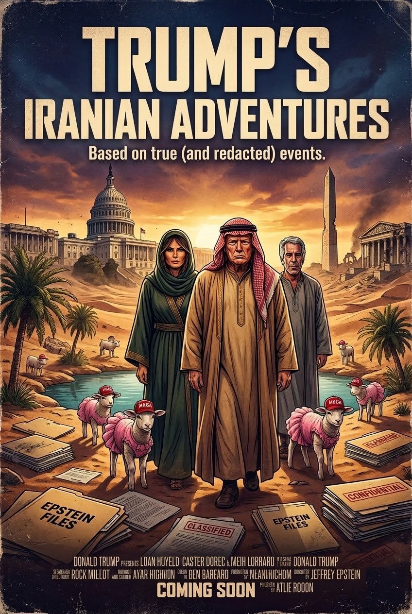 TRUMP'S IRANIAN ADVENTURES Blank Meme Template