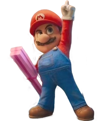 Mario Aura Farming Blank Meme Template