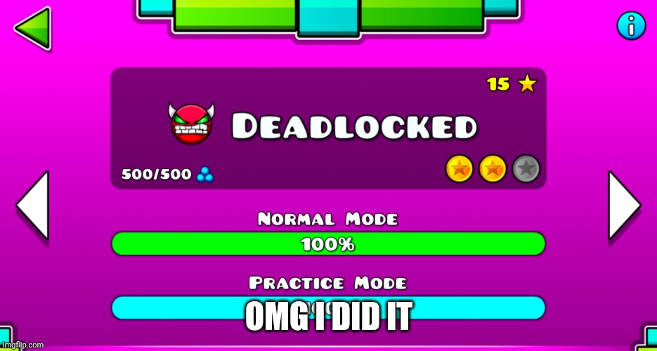 OMG I DID IT | made w/ Imgflip meme maker