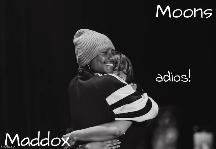 Maddox n moons - Steve n pink temp | adios! | image tagged in maddox n moons - steve n pink temp | made w/ Imgflip meme maker