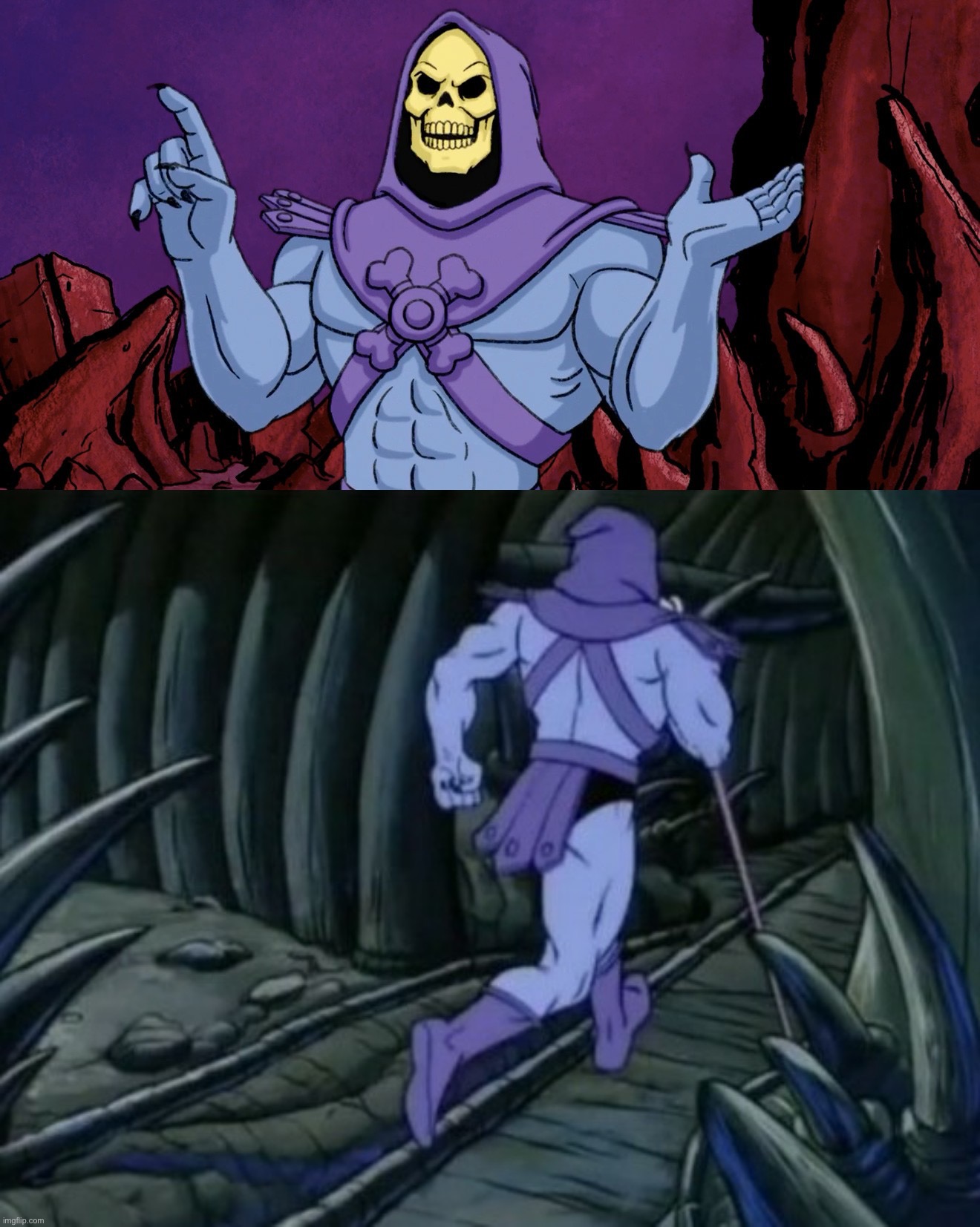 Skeletor until we meet again | image tagged in skeletor until we meet again | made w/ Imgflip meme maker
