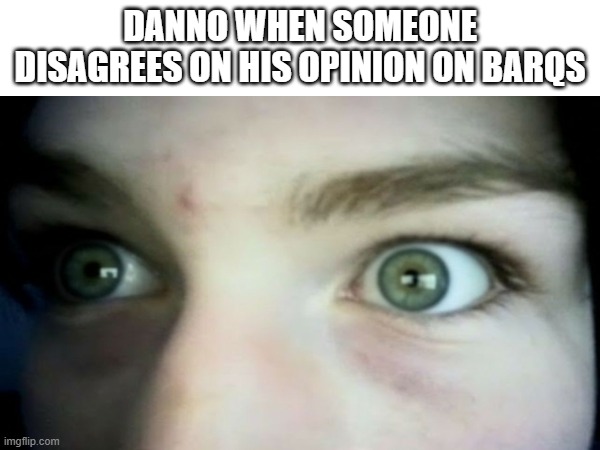 Danno Stare (OG) | DANNO WHEN SOMEONE DISAGREES ON HIS OPINION ON BARQS | image tagged in danno,riggy,toon turf | made w/ Imgflip meme maker