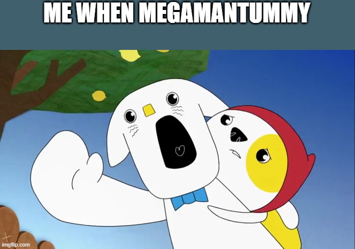 Liddo Screams | ME WHEN MEGAMANTUMMY | image tagged in liddo screams | made w/ Imgflip meme maker